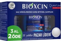 BIOXCIN QUANTUM KURU NORMAL SACLAR ICIN SAMPUAN 300 ML - 3 AL 2 ODE