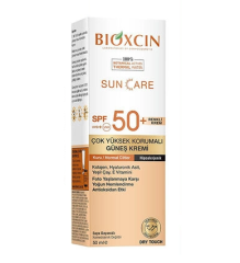 Bioxcin Sun Care SPF50+ Çok Yüksek Korumalı Kuru Normal Ciltler İçin Renkli Güneş Kremi 50 ml