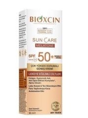 BIOXCIN SUN CARE MELATONE KREM RENKLI SPF50 50 ML