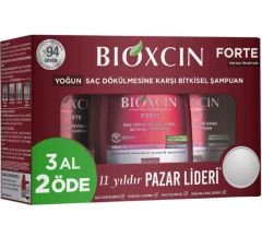 Bioxcin Forte Saç Dökülmesine Karşı Şampuan 300 ml - 3 Al 2 Öde