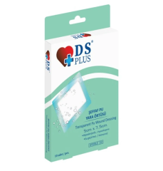 DS Plus Şeffaf Su Geçirmez Pu Yara Örtüsü 9x30 cm 5'li