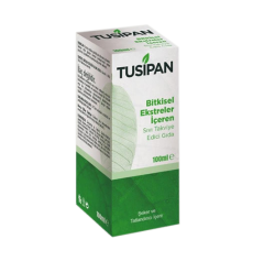 Tusipan Bitkisel Şurup 100 ml