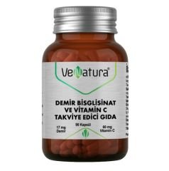 Venatura Lipozomal Demir ve Vitamin C 60 Kapsül