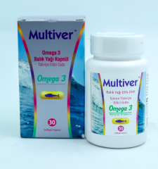Multiver Omega 3 30 Kapsül