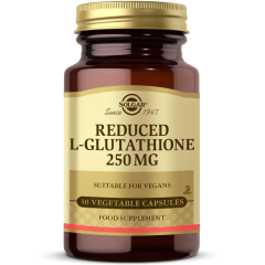 Solgar L-Glutathione Reduced  250 mg 30 Kapsül
