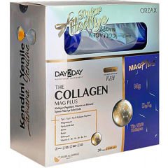 DAY2DAY COLLAGEN MAG PLUS CILEK KARPUZ AROMALI 30 SASE + SHAKER HEDIYELI