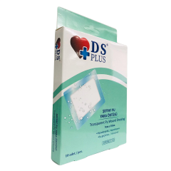 Ds Plus Şeffaf Su Geçirmez Pu Yara Örtüsü 9x10 cm 10'lu