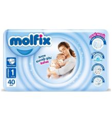 MOLFIX YENIDOGAN 2-5 KG BEBEK BEZI NO: 1 40'LI