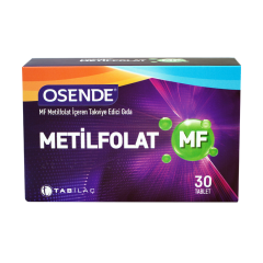 Osende Metilfolat 30 Tablet