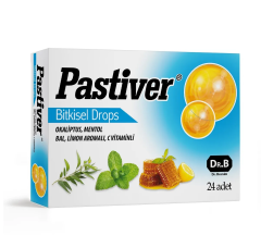 Pastiver Okaliptus Mentol Bitkisel Pastil 24'lü