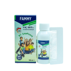 FAMMY SAC BITI VE YUMURTALARI ICIN SAMPUAN 100 ML - PLASTIK TARAK HEDIYELI