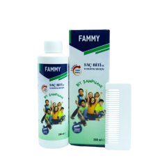 FAMMY SAC BITI VE YUMURTALARI ICIN SAMPUAN 200 ML - PLASTIK TARAK HEDIYELI