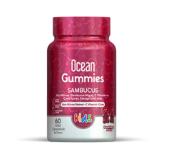 OCEAN GUMMIES SAMBUCUS 60 ADET CIGNENEBILIR JEL FORM