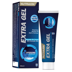 Nutraxin Extra Gel Mentol Ferahlığı Masaj Jeli 100 ml