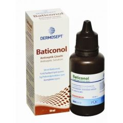 Dermosept Baticonol Antiseptik Çözelti 50 ml