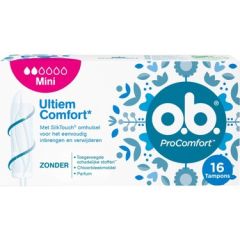 O.B PRO ULTIMATE COMFORT MINI 16 ADET TAMPON  (YENI AMBALAJ)