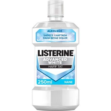 LISTERINE ADVANCED WHITE HAFIF TAT 250 ML