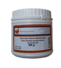 MAJISTRAL PHARMA SODYUM FOSFAT MONOBAZIK 2H2O 500 GR