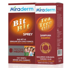 MIRADERM BIT BIT SAMPUAN 150 ML + BIT BIT SPREY 100 ML TEDAVI KITI