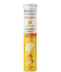 MIRADERM VITAMIN C CINKO PROPOLIS 20 EFERVESAN TABLET