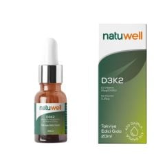 Natuwell Vitamin D3K2 Damla 20 ml