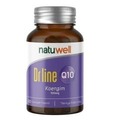 Natuwell Drline Koenzim Q10 100 mg 30 Yumuşak Kapsül