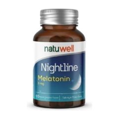 NATUWELL NIGHTLINE MELATONIN AGIZDA DAGILAN TABLET 3 MG 60'LI