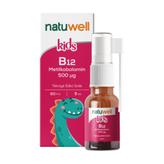 NATUWELL KIDS B12 METILKOBALAMIN 500 MCG 5 ML