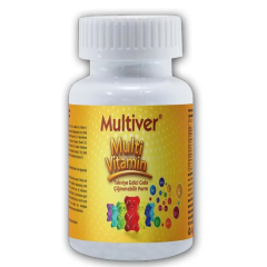 Multiver Multivitamin Gummies 64 Adet