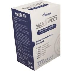 MAGNEFECT 200 MG ELEMENTEL MAGNEZYUM + VITAMIN B6 60 TABLET