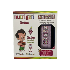 Nutrigen Üzüm Pediatrik Şurup 200 ml - Aquas Enerjetik Day Cream SPF15 75 ml Hediyeli