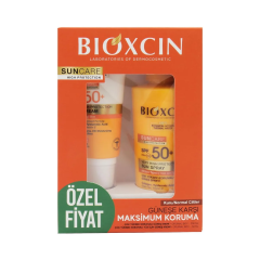 Bioxcin Suncare Kuru ve Normal Ciltler İçin Sprey 200 ml + Krem 50 ml