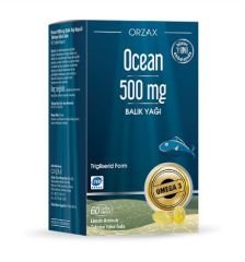 Ocean Omega 3 Balık Yağı 500 mg 60 Kapsül