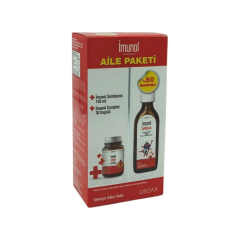 İmunol Complex 30 Tablet + İmunol Sambucus 150 ml - Aile Paketi