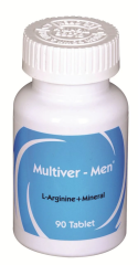 Multiver Men + Women Arginine 90 Tablet