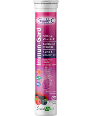 Suda Vitamin C İmmun Gard Red Fruit 20 Efervesan Tablet