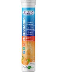 SUDA VITAMIN MULTIVITAMIN ORANGE 20 EFERVESAN TABLET