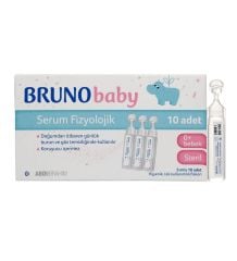 Bruno Baby Serum Fizyolojik 5 ml x 10 Flakon