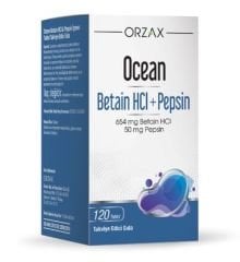 OCEAN BETAIN HCI+ PEPSIN TAKVIYE EDICI GIDA 120 TABLET