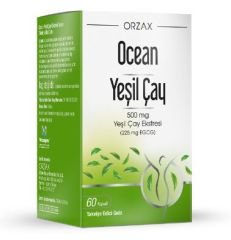 OCEAN GREEN TEA 500MG 60 KAPSUL - YESIL CAY