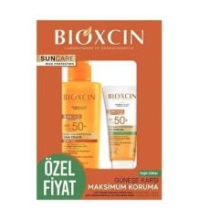 BIOXCIN SUNCARE K/Y KREM SPF50 50 ML + SPREY 200 ML - KOFRE