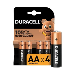 Duracell AA 4'lü Kalem Pil
