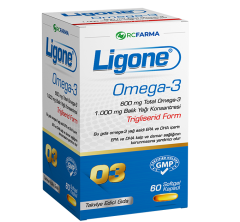 LIGONE OMEGA-3 60 YUMUSAK KAPSUL