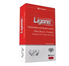 Ligone Beta Glucan Probiotic Multivitamin 30 Kapsül