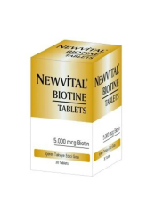 NEWVITAL BIOTINE 5000 MCG 60 TABLET