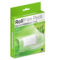 Roll Film Su Geçirmeyen Yara Pedi 8x10 cm 10'lu