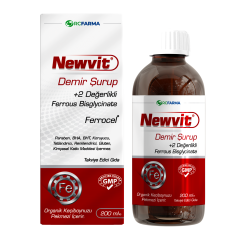 Newvit Demir Şurup 200 ml