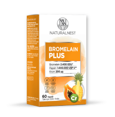 Naturalnest Bromelain Plus 60 Kapsül