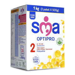SMA OPTIPRO PROBIYOTIK 2 6-12 AY BEBEK SUTU 1000 GR