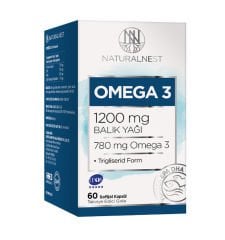 Naturalnest Omega 3 60 Kapsül